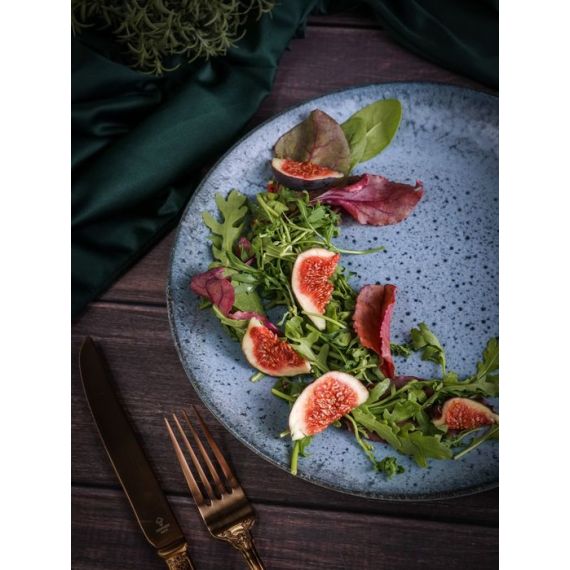 Тарелка плоская без рима 26см, цвет голубой, FROST, Porland, изображение 7