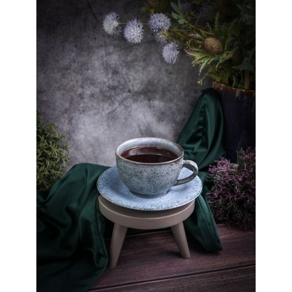 Блюдце для кофейной чашки, 16 см, цвет голубой, FROST, Porland, изображение 7