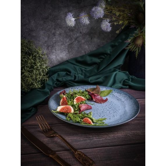 Тарелка плоская без рима 26см, цвет голубой, FROST, Porland, изображение 3