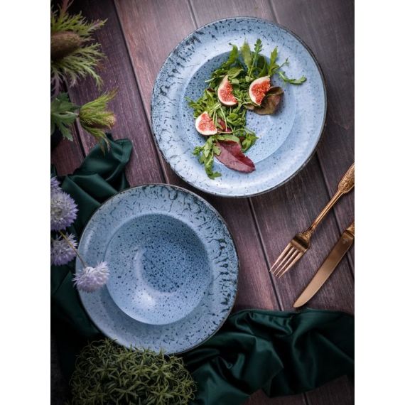 Тарелка для пасты 26см, цвет голубой, FROST, Porland, изображение 11