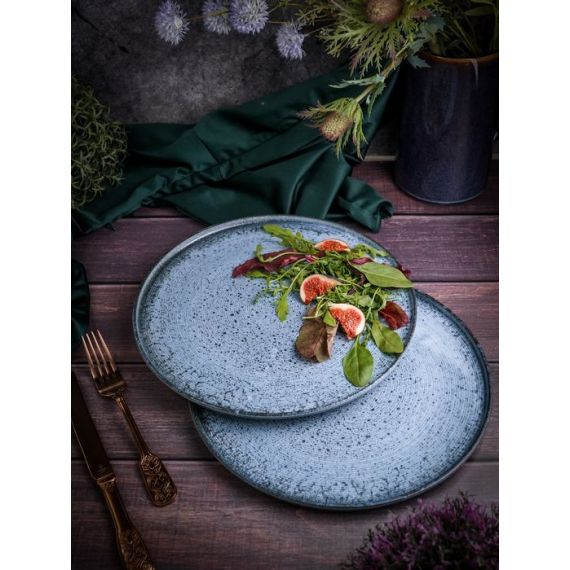 Тарелка плоская, 30 см, цвет голубой, FROST, Porland, изображение 15