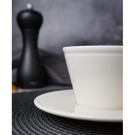 Чайная пара (чашка 250 мл и блюдце), LINE, Porland, изображение 3