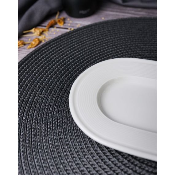 Тарелка овальная 19  см, LINE, Porland, изображение 3