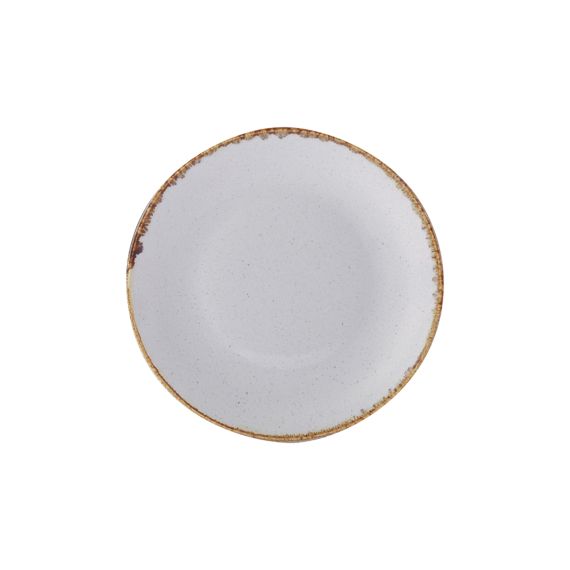 Тарелка 28 см безбортовая, Seasons Серый, Porland, изображение 2
