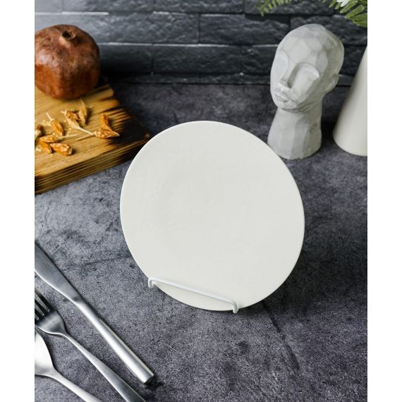 Тарелка плоская, 17 см, цвет белый, ILLUSION, Porland, изображение 5