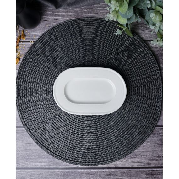 Тарелка овальная 22  см, изображение 4