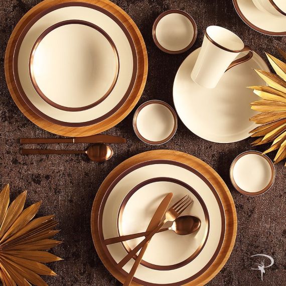 Тарелка глубокая 16 см h4,3см, цвет медный, Legacy Copper, Porland, изображение 5