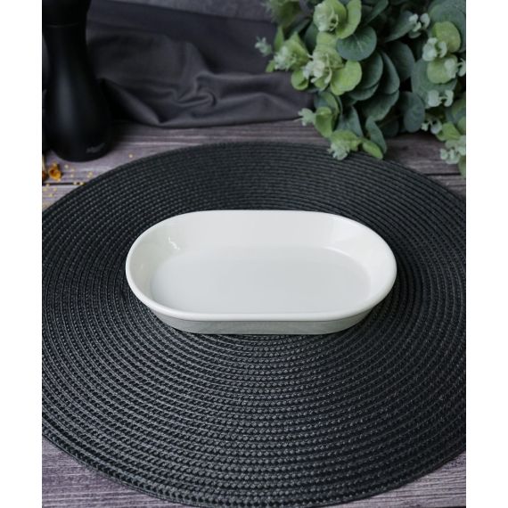 Салатник овальный 19 см, LINE, Porland, изображение 5