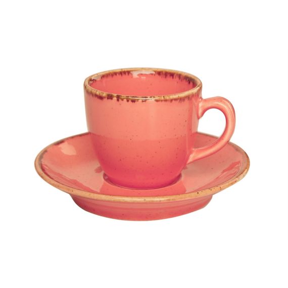 Блюдце для кофейной чашки 12 см, Seasons Оранжевый, Porland, изображение 2