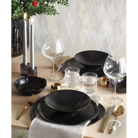 Салатник 19см, цвет черный, MOSS, Porland, изображение 4