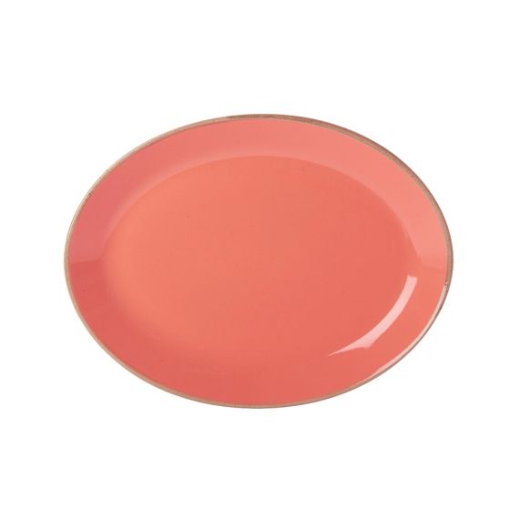 Блюдо овальное 36х27 см, Seasons Оранжевый, Porland, изображение 2