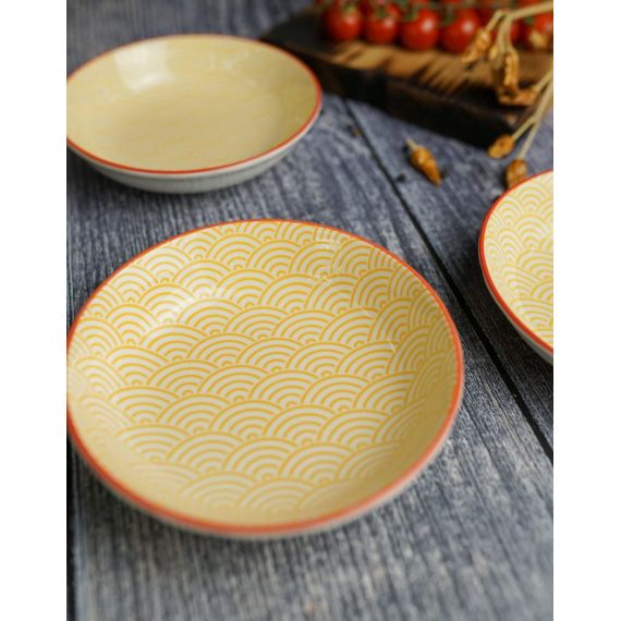 Mix&match тарелка 14cm желтая, MIX&MATCH, Porland, изображение 8