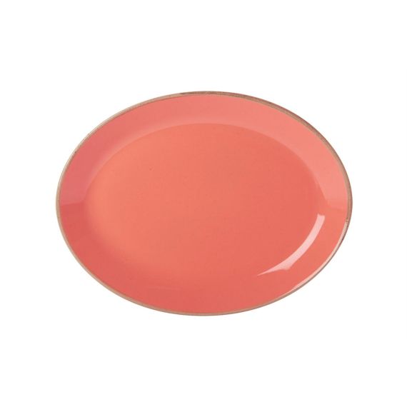 Блюдо овальное 24х19 см, Seasons Оранжевый, Porland, изображение 2