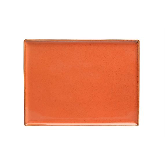 Блюдо прямоугольное 35х26 см, Seasons Оранжевый, Porland, изображение 3