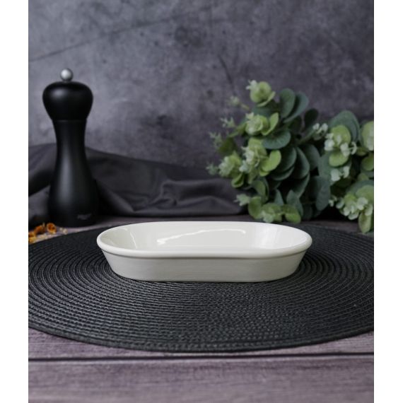Салатник овальный 19 см, LINE, Porland, изображение 6