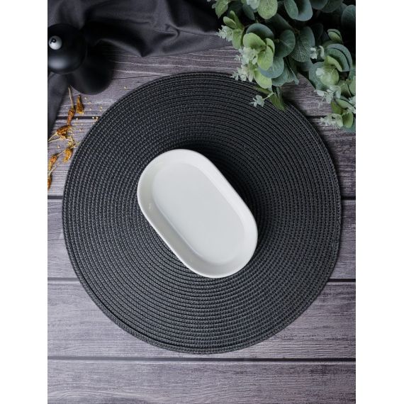 Салатник овальный 19 см, LINE, Porland, изображение 7