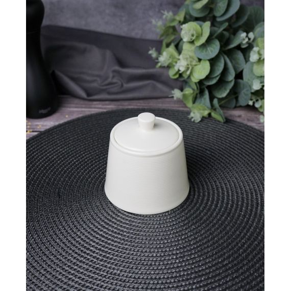 Сахарница с крышкой 220 мл, d 9,5 см h 9 см, LINE, Porland, изображение 2