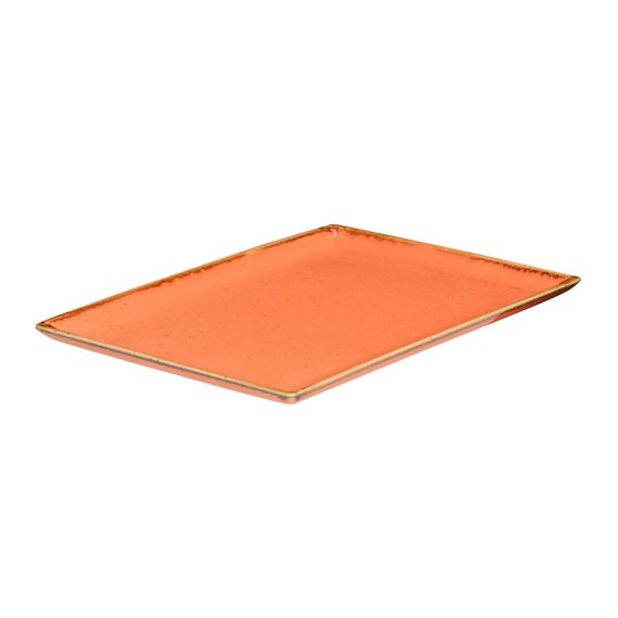Блюдо прямоугольное 18х13 см, Seasons Оранжевый, Porland, изображение 4