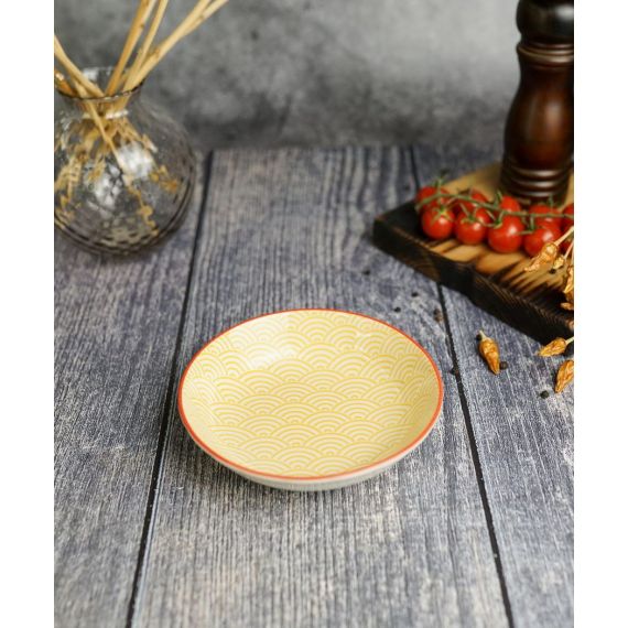 Mix&match тарелка 14cm желтая, MIX&MATCH, Porland, изображение 3