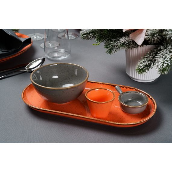 Соусник-сковорода d 6 см, Seasons Оранжевый, Porland, изображение 10