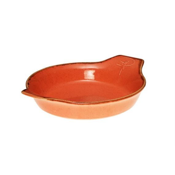 Форма для запекания d 15 см h 3,6 см (L с ручками 18 см), Seasons Оранжевый, Porland, изображение 4