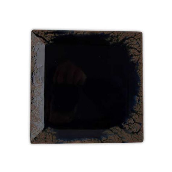 Тарелка квадратная 27см, темно-коричневый, ROOT RUSTY, Porland, изображение 2