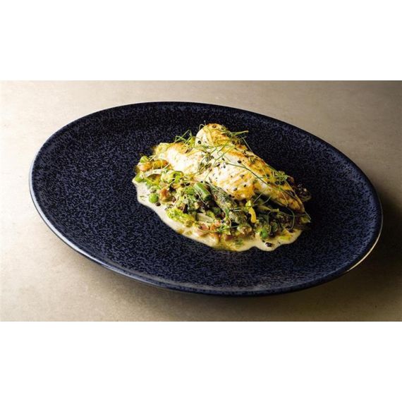 Тарелка плоская без рима 26см, цвет темно-синий, ORION, Porland, изображение 3