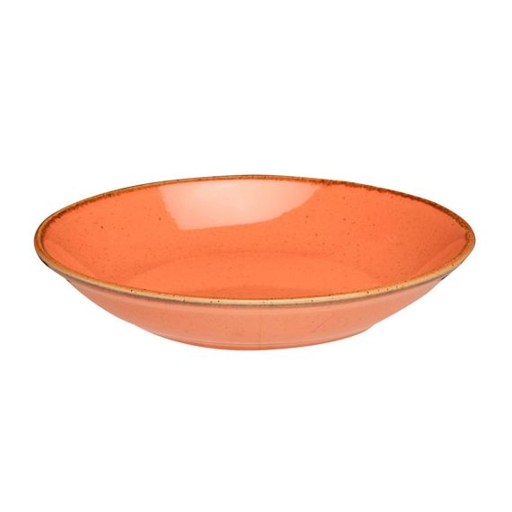 Тарелка глубокая 26 см безбортовая, Seasons Оранжевый, Porland, изображение 11