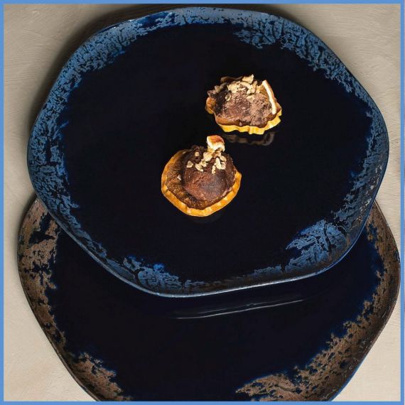 Тарелка плоская 17см, темно-синий, ROOT BLUE, Porland, изображение 3