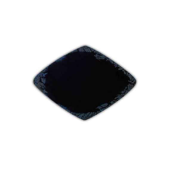 Тарелка "ромб" 34см, темно-синий, ROOT BLUE, Porland, изображение 2