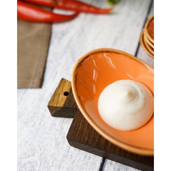 Соусник овальный 7х11 см, Seasons Оранжевый, Porland, изображение 7