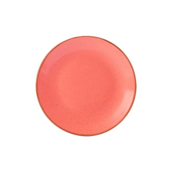 Тарелка 24 см безбортовая, Seasons Оранжевый, Porland, изображение 3