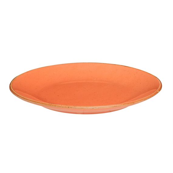Тарелка 24 см безбортовая, Seasons Оранжевый, Porland, изображение 5