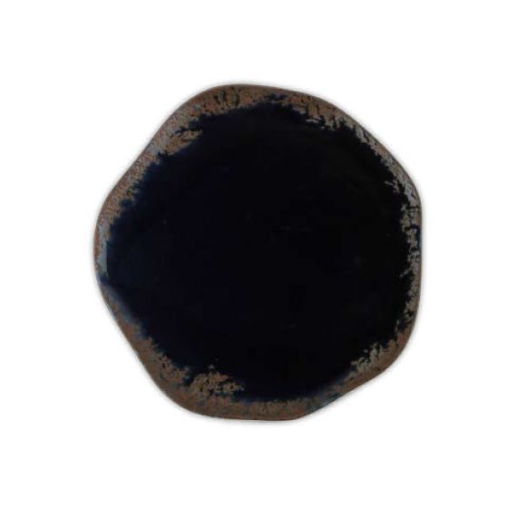 Тарелка волнообразная 27см, темно-коричневый, ROOT RUSTY, Porland, изображение 2