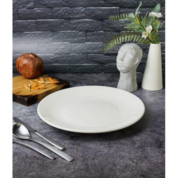 Тарелка d 28 см, Seasons Белый, Porland, изображение 3