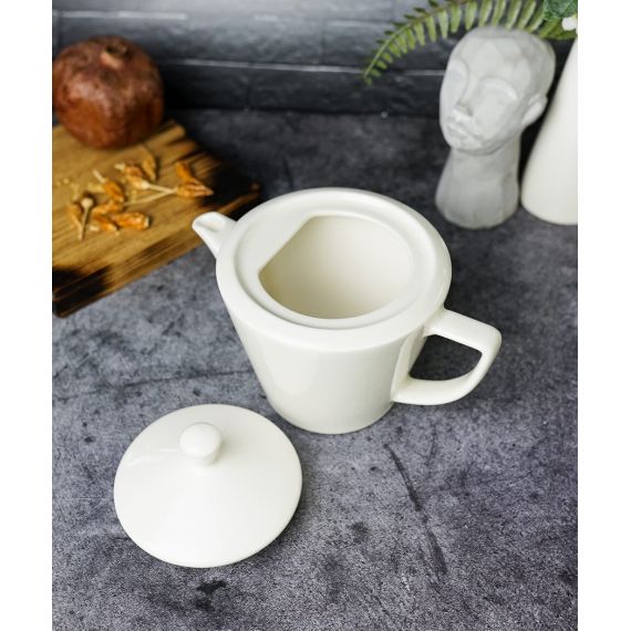 Чайник с крышкой 500 мл, Seasons Белый, Porland, изображение 4