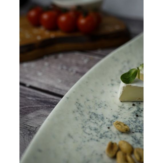 Тарелка прямоугольная 32 см, цвет дымчатый, SMOKY, Porland, изображение 5