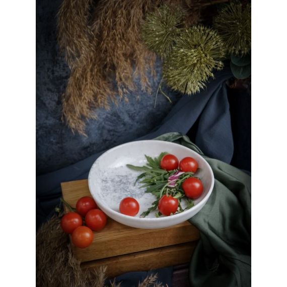 Салатник 22 см, цвет дымчатый, SMOKY, Porland, изображение 10