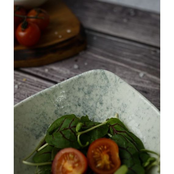 Салатник квадратный 16см, цвет дымчатый, SMOKY, Porland, изображение 4