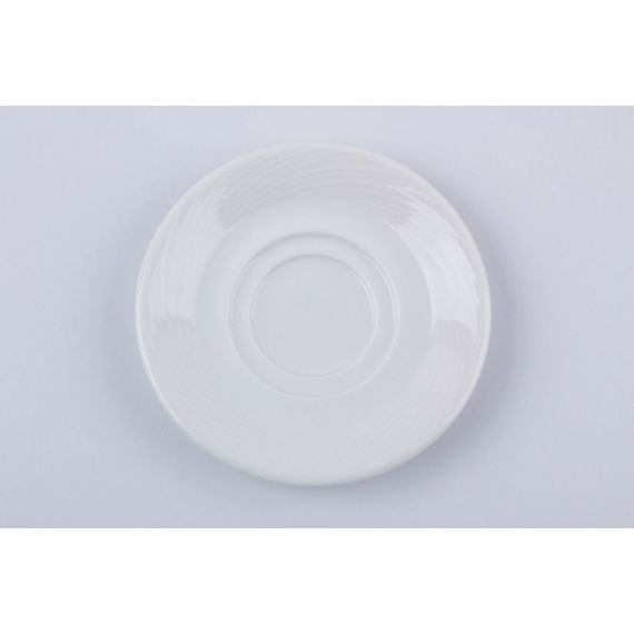 Блюдце для чайной чашки 15 см, цвет белый, STORM, Porland, изображение 3
