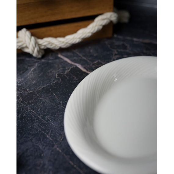 Блюдо овальное 20 см, цвет белый, STORM, Porland, изображение 3