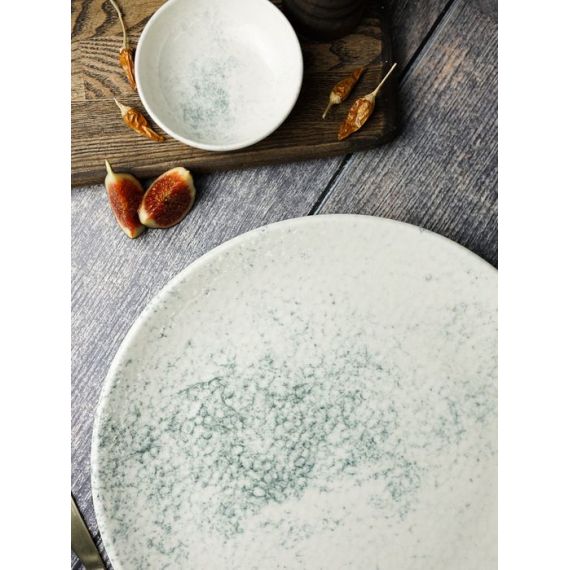 Тарелка плоская 31см, цвет дымчатый, SMOKY, Porland, изображение 5