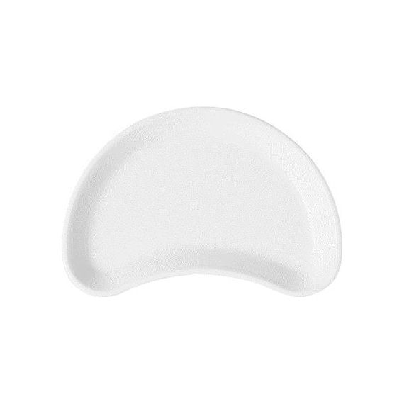 Блюдо-полумесяц 20см, цвет белый, SOLEY, Porland, изображение 2