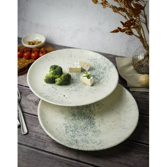 Тарелка плоская 21см, цвет дымчатый, SMOKY, Porland, изображение 9