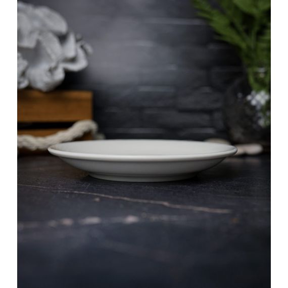 Блюдце для суповой чашки 17 см, цвет белый, STORM, Porland, изображение 2