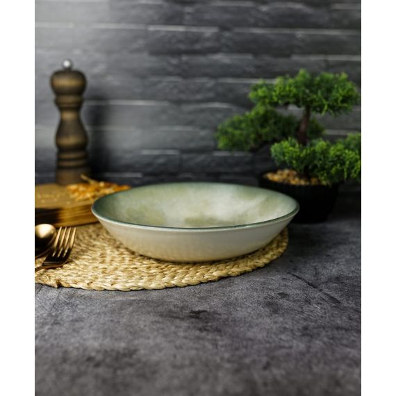 Салатник d 23 см h 4,9 см, STONEWARE, Porland, изображение 2