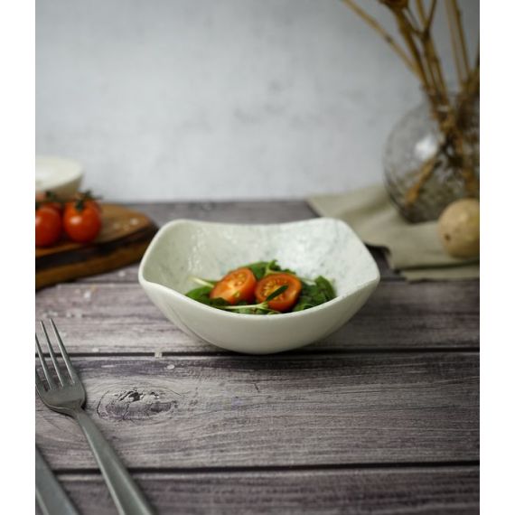 Салатник квадратный 16см, цвет дымчатый, SMOKY, Porland, изображение 11