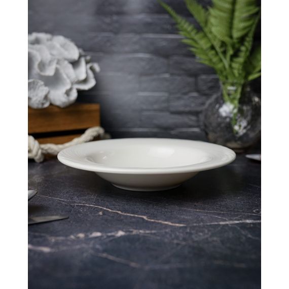 Тарелка глубокая/для пасты 22 см, цвет белый, STORM, Porland, изображение 2