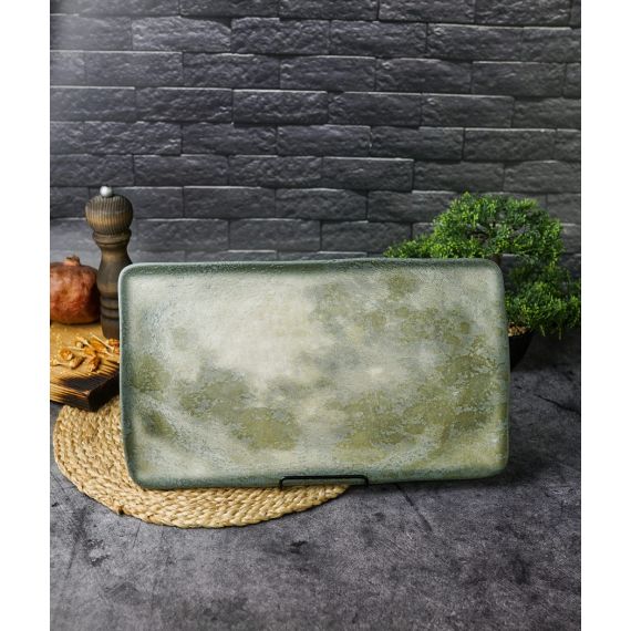 Блюдо прямоугольное 37,5x21,5 см h 2 см, STONEWARE, Porland, изображение 2