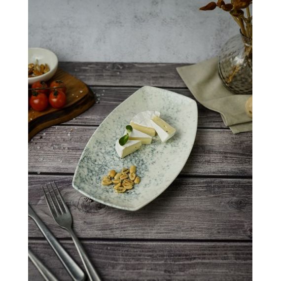 Тарелка прямоугольная 27см, цвет дымчатый, SMOKY, Porland, изображение 3